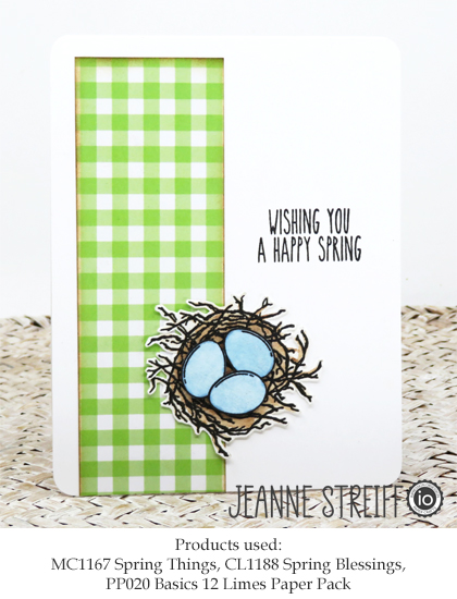 Spring Blessings - Cling Stamp