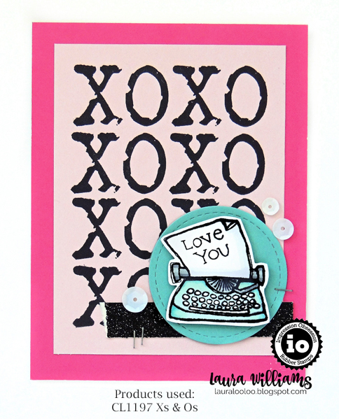 Xs and Os - Clear Stamp