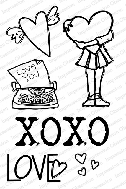 Xs and Os - Clear Stamp