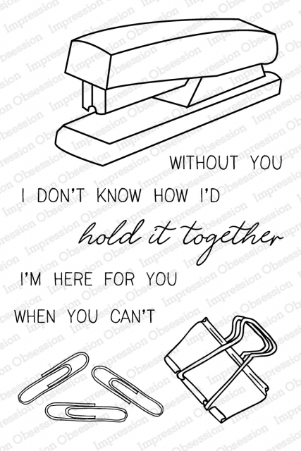 Hold It Together - Clear Stamp