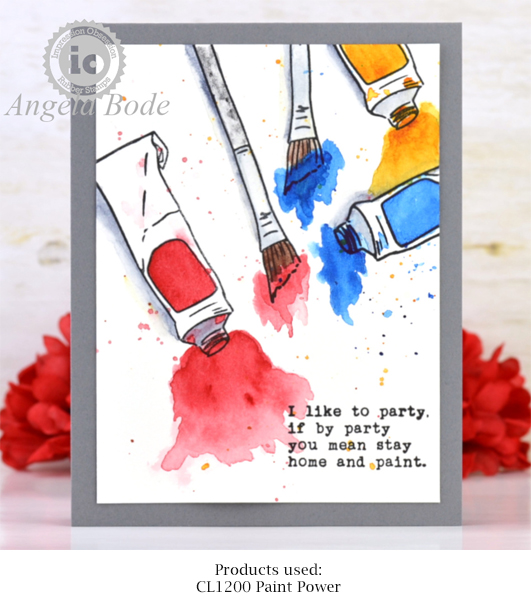 Paint Power - Clear Stamp