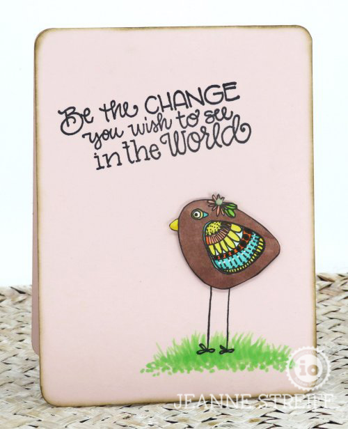 Bird Brain - Cling Stamp