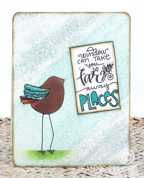 Bird Legs 2 - Cling Stamp