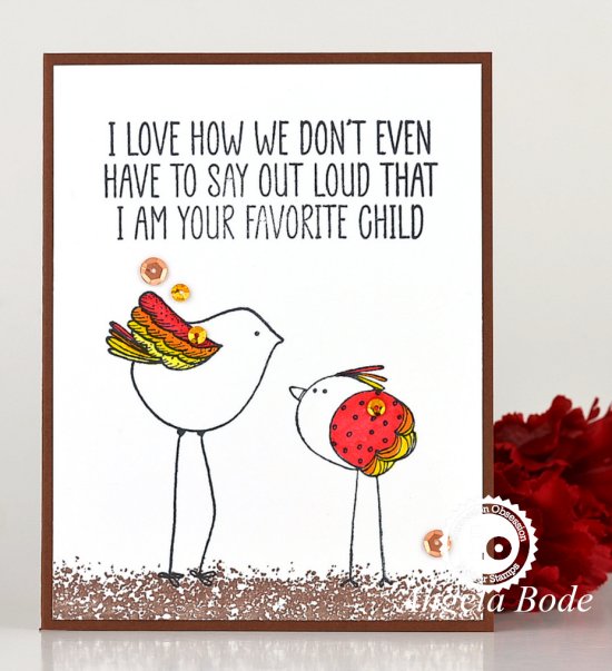 Bird Legs 2 - Cling Stamp