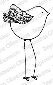 Bird Legs 2 - Cling Stamp