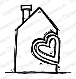 Love Shack - Cling Stamp