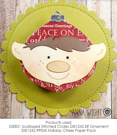 Elf Ornament - Impression Obsession Craft Die