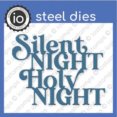 Silent Night - Impression Obsession Craft Die