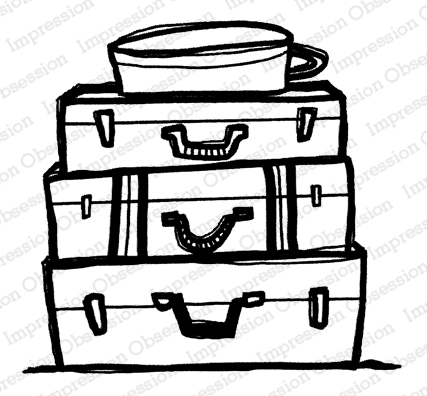 Pack Your Bags - Cling Stamp