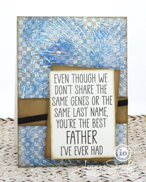 Best Father - Cling Stamp