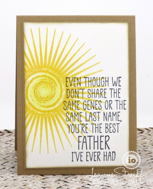Best Father - Cling Stamp