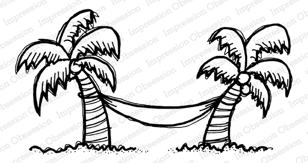 Hammock Time - Cling Stamp