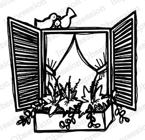 Window - Cling Stamp