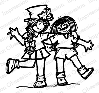 Goofy Friends - Cling Stamp