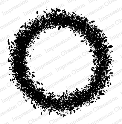 Wreath - Cling Stamp