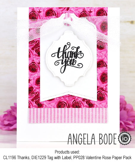 Thanks - Clear Stamp