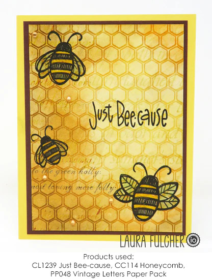 Just Bee-cause - Clear Stamp