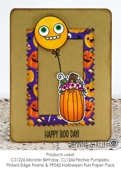 Festive Pumpkins - Clear Stamp
