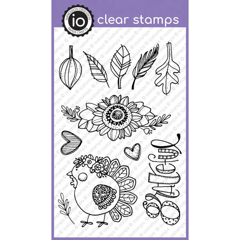 Fall Gratitude - Clear Stamp