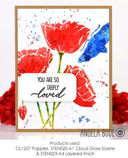 Poppies - Clear Stamp
