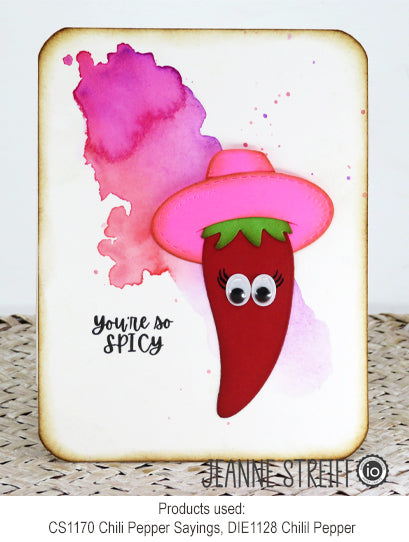 Chili Pepper Sayings - Clear Stamp