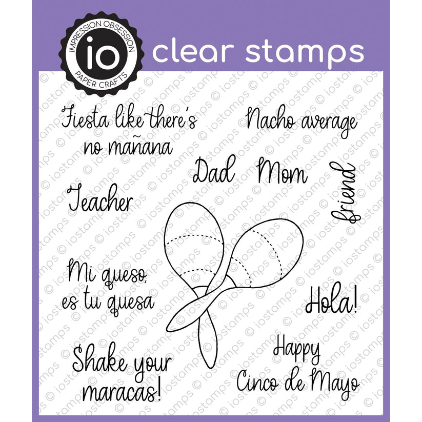 Fiesta - Clear Stamp