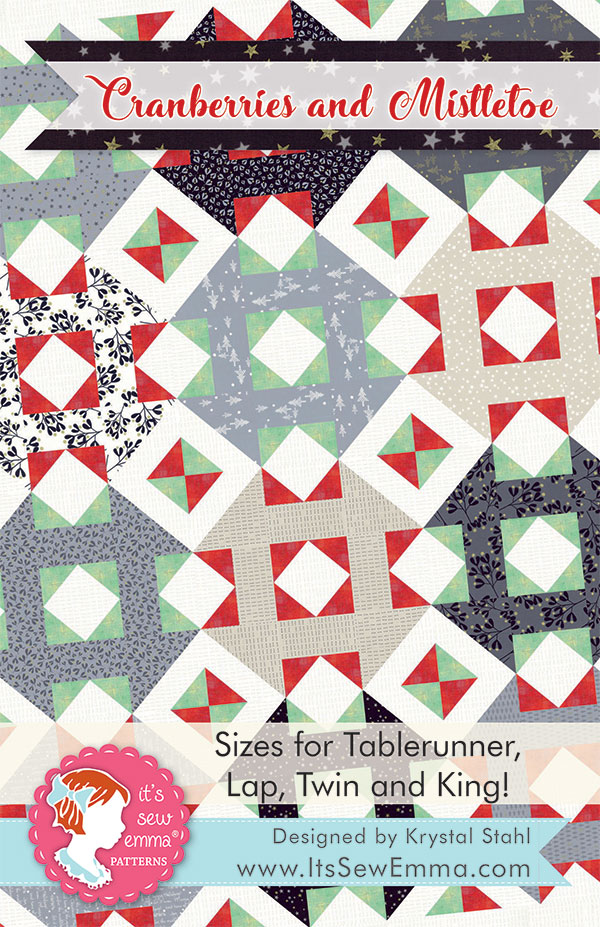 Cranberries and Mistletoe - Quilt Pattern