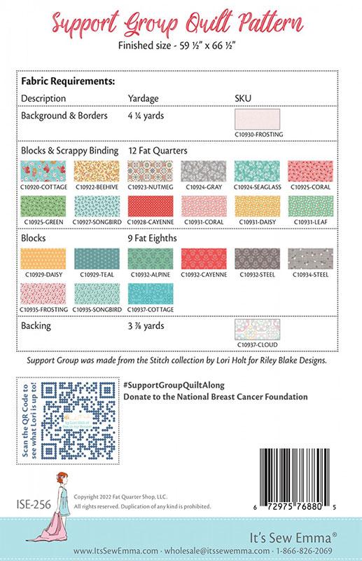 Support Group Quilt - Quilt Pattern