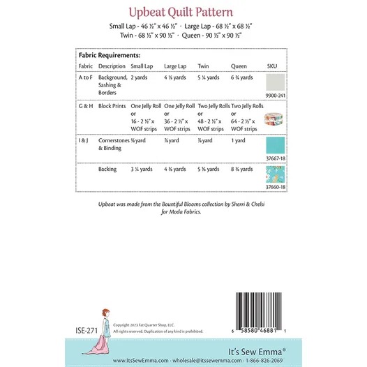 Upbeat - Quilt Pattern