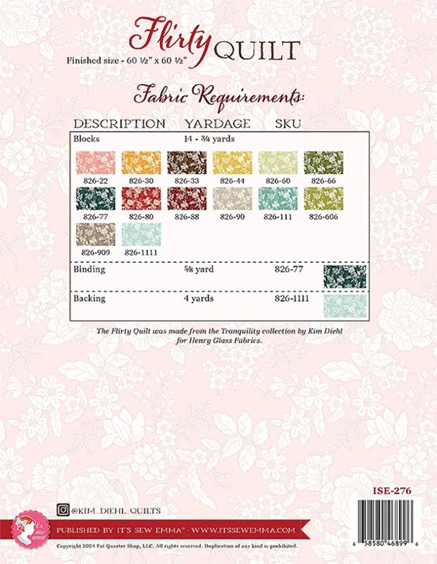 Flirty - Quilt Pattern