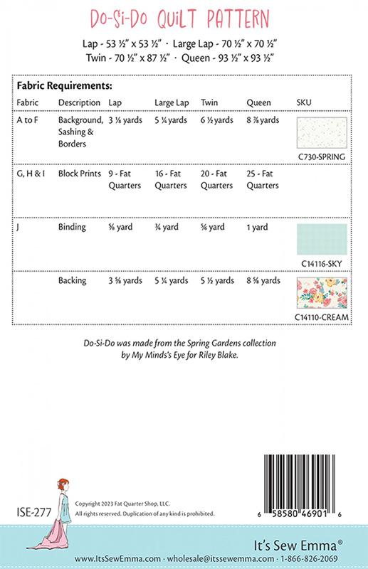 Do-Si-Do - Quilt Pattern