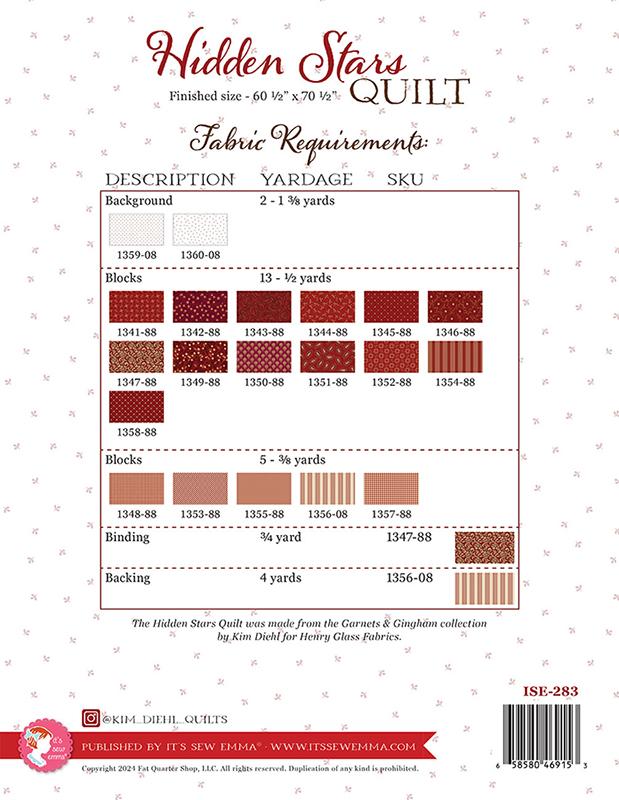 Hidden Stars - Quilt Pattern