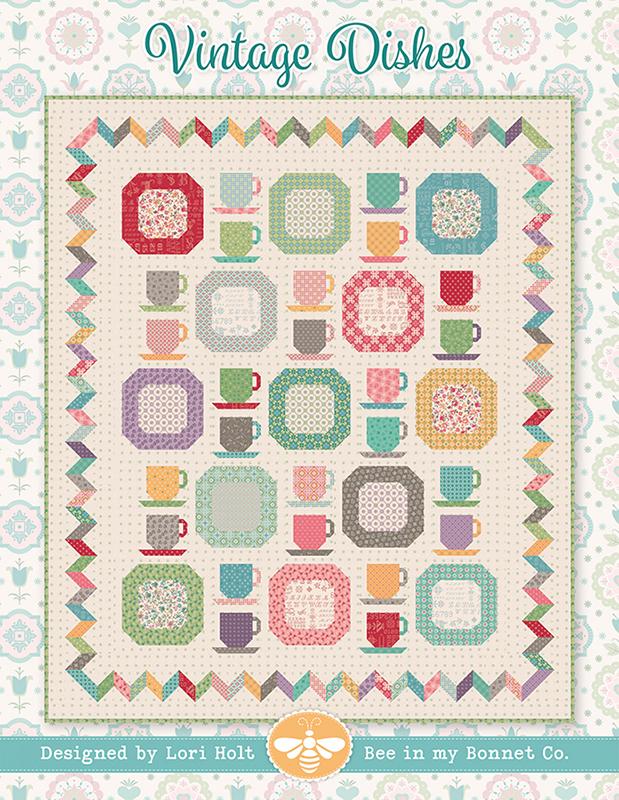 Vintage Dishes - Quilt Pattern