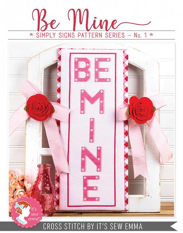 Be Mine Simply Signs - Cross Stitch Pattern