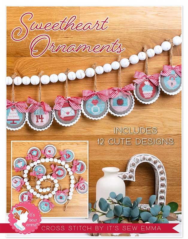 Sweetheart Ornaments - Cross Stitch Pattern