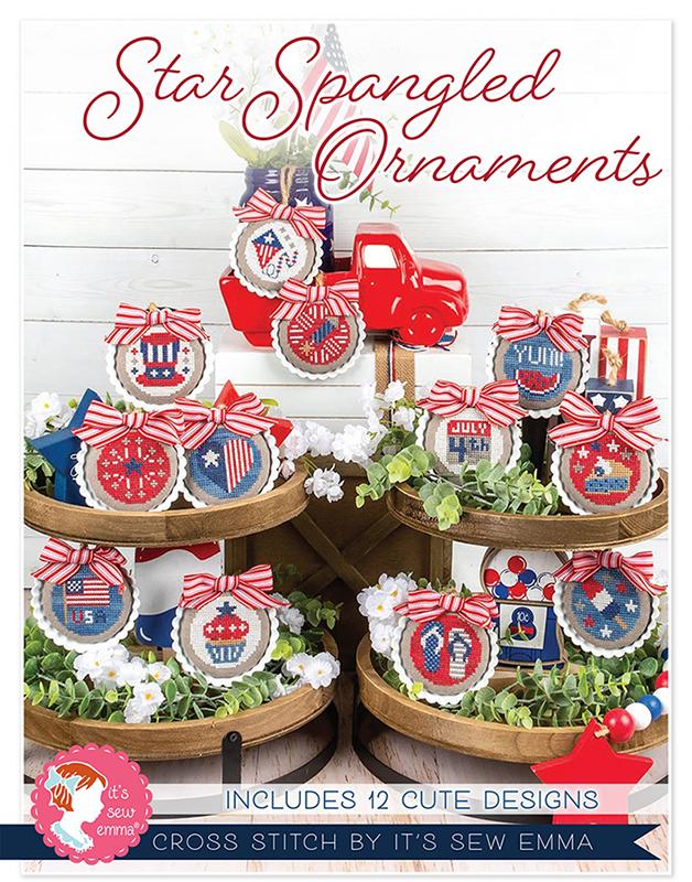 Star Spangled Ornaments - Cross Stitch Pattern