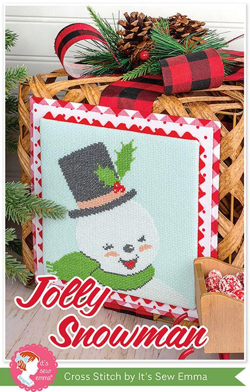 Jolly Snowman - Cross Stitch Pattern