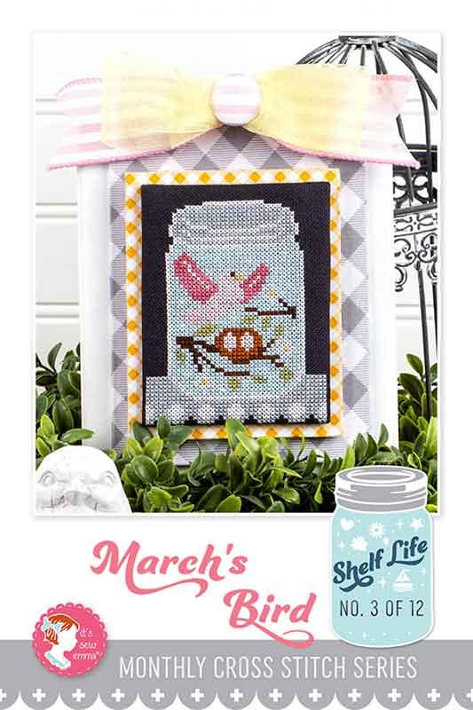 Shelf Life - March - Cross Stitch Pattern