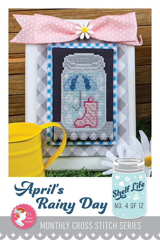 Shelf Life - April - Cross Stitch Pattern