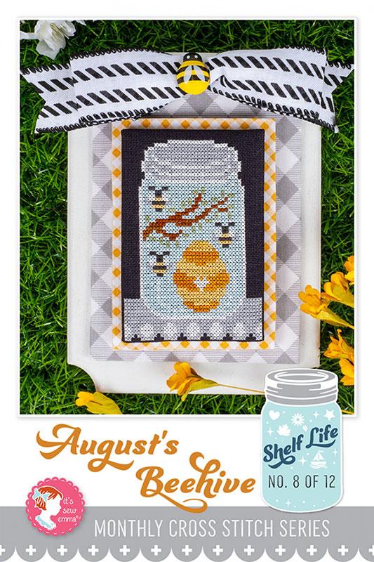 Shelf Life - August - Cross Stitch Pattern