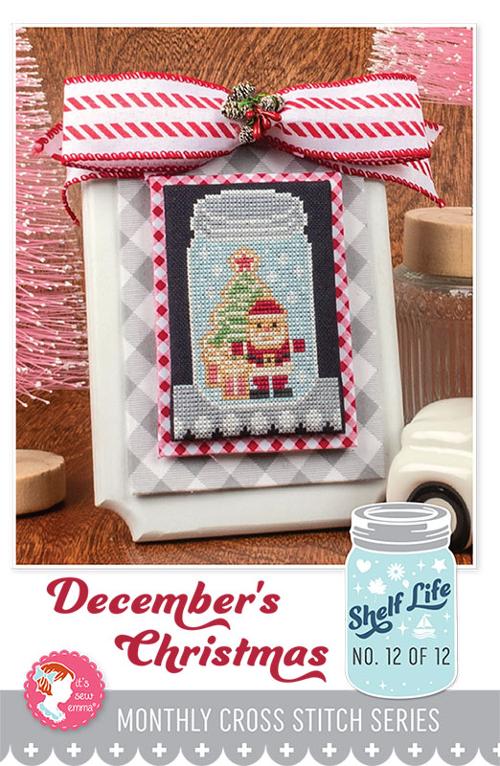 Shelf Life December's Christmas - Cross Stitch Pattern