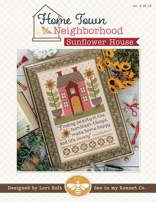 Sunflower House - Cross Stitch Pattern