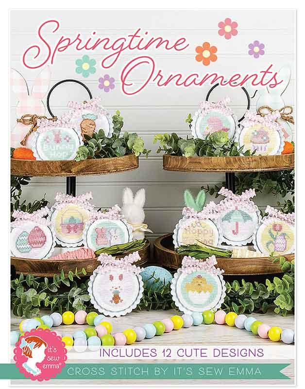 Springtime Ornaments - Cross Stitch Pattern