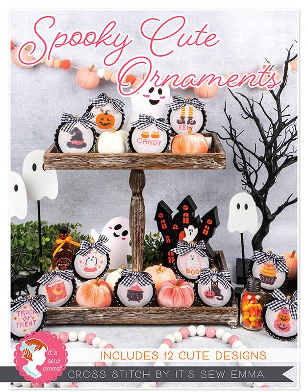 Spooky Cute Ornaments - Halloween Cross Stitch Pattern