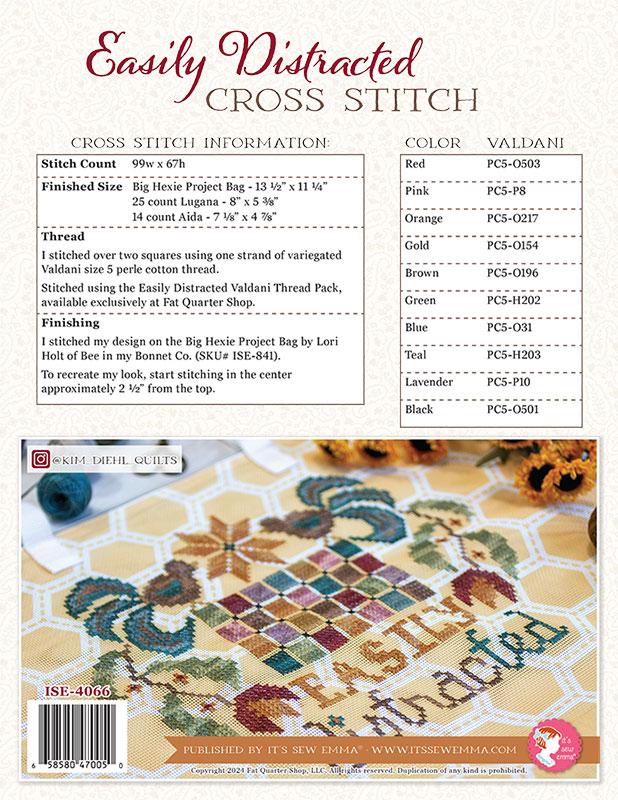 Easily Distracted - Cross Stitch Pattern