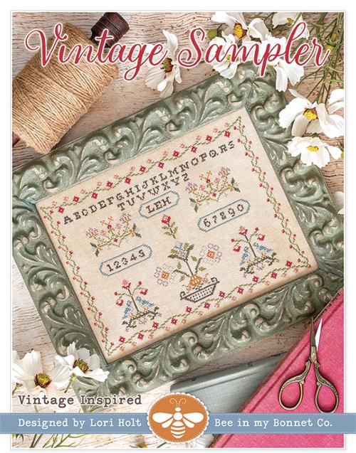 Vintage Sampler Cross Stitch - Cross Stitch Pattern