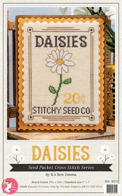 Daisies Seed Packet - Cross Stitch Pattern