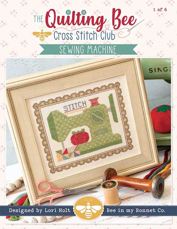 Sewing Machine: The Quilting Bee - Cross Stitch Pattern