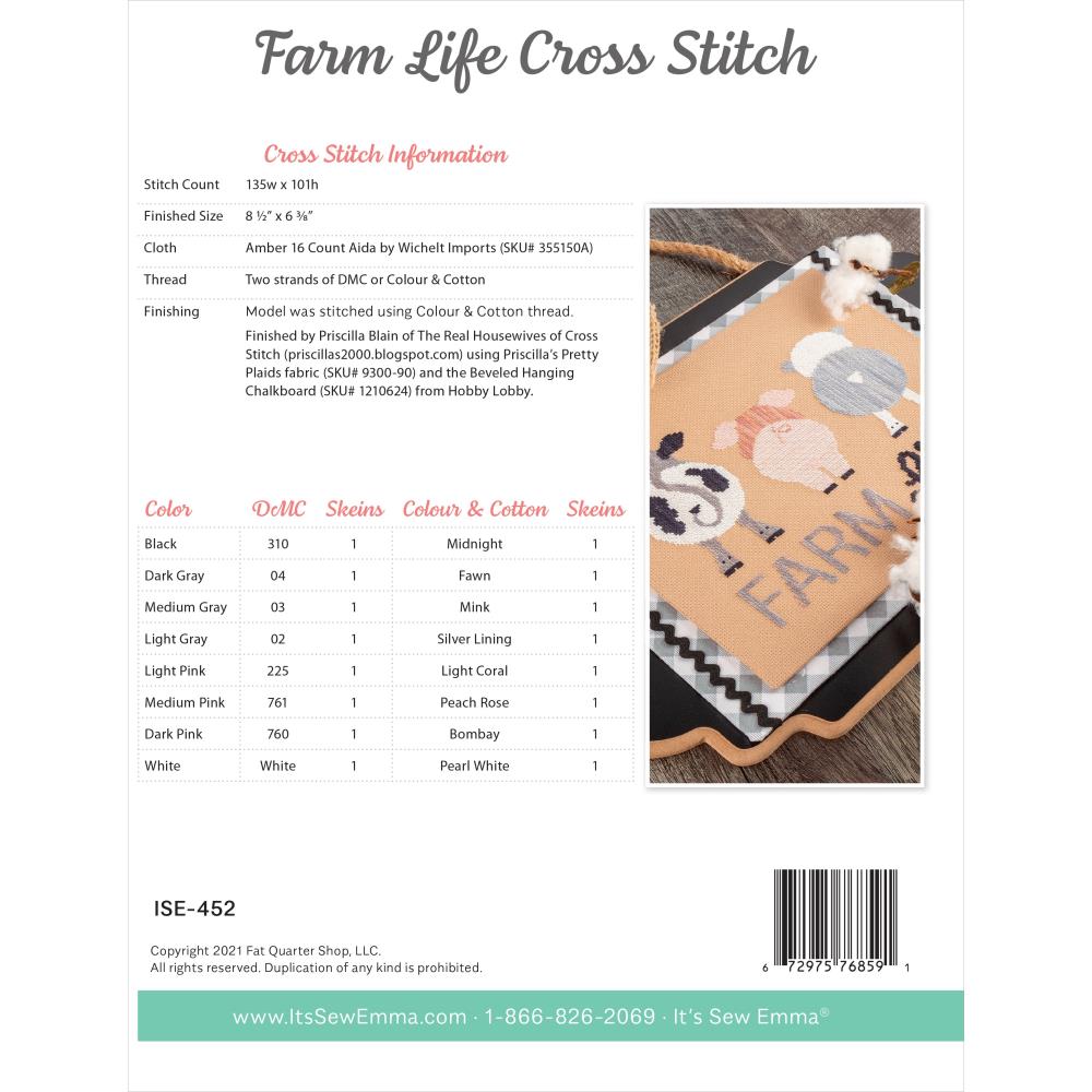 Farm Life - Cross Stitch Pattern
