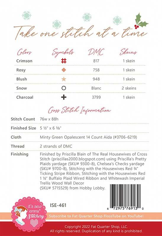 Lady Claus - Cross Stitch Pattern
